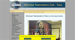 Desktop Screenshot of gilcreasetoastmasters.org